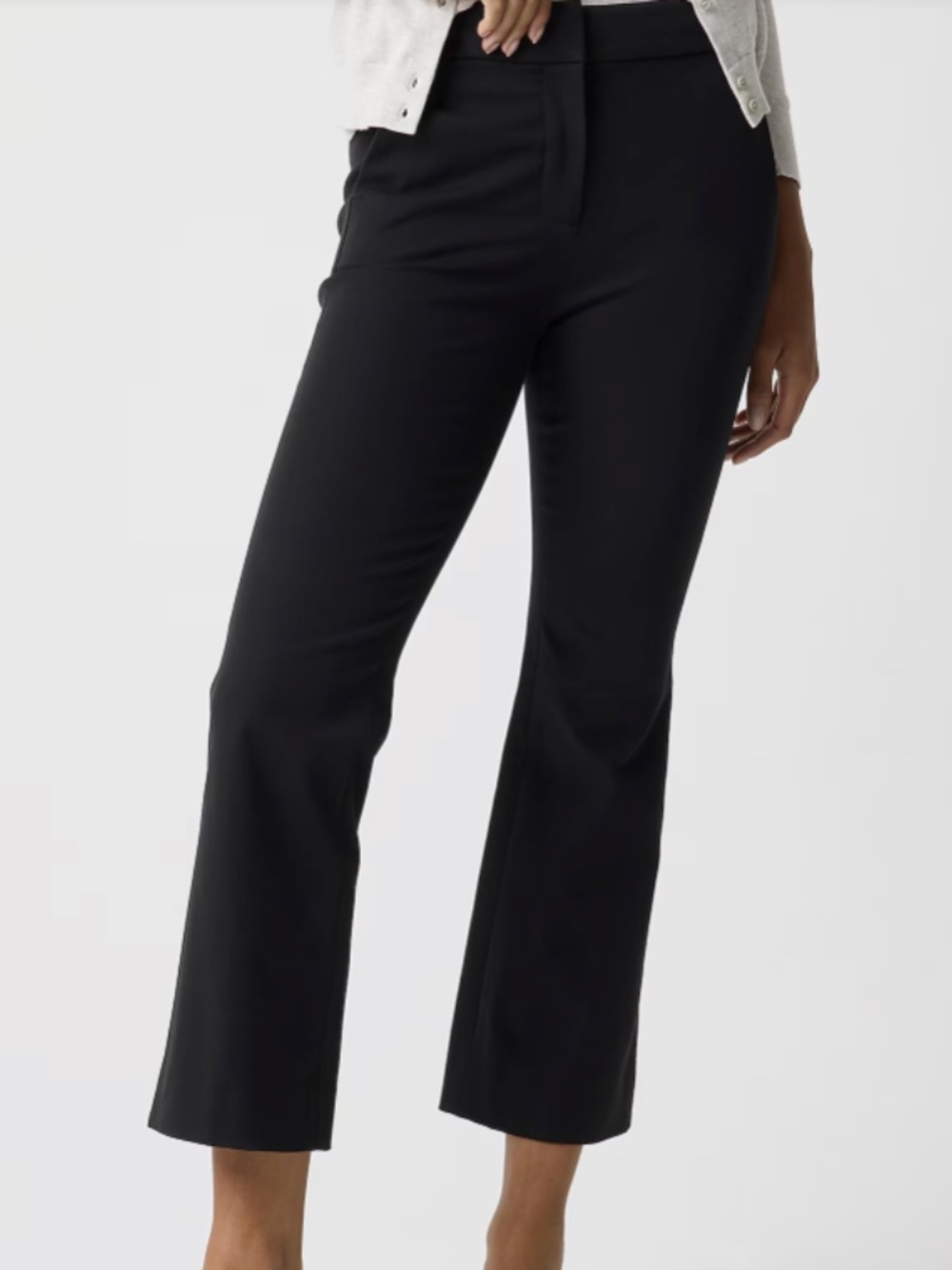 J CREW Black Kelsey flare pant - SIZE 8